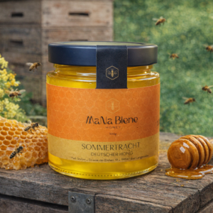 MaNa.Biene Sommertracht – Regionaler Deutscher Honig (500g)